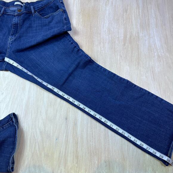 Levi's Classic Bootcut High Rise Western Classic Everyday Casual Denim Jeans 34 - Picture 12 of 15